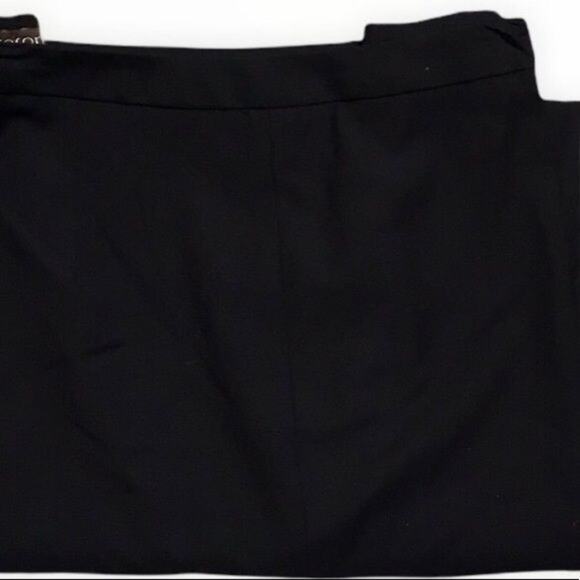 Tesori Size 12 Black 100% Wool Pants 31” Inseam Excellent Condition - Picture 4 of 9